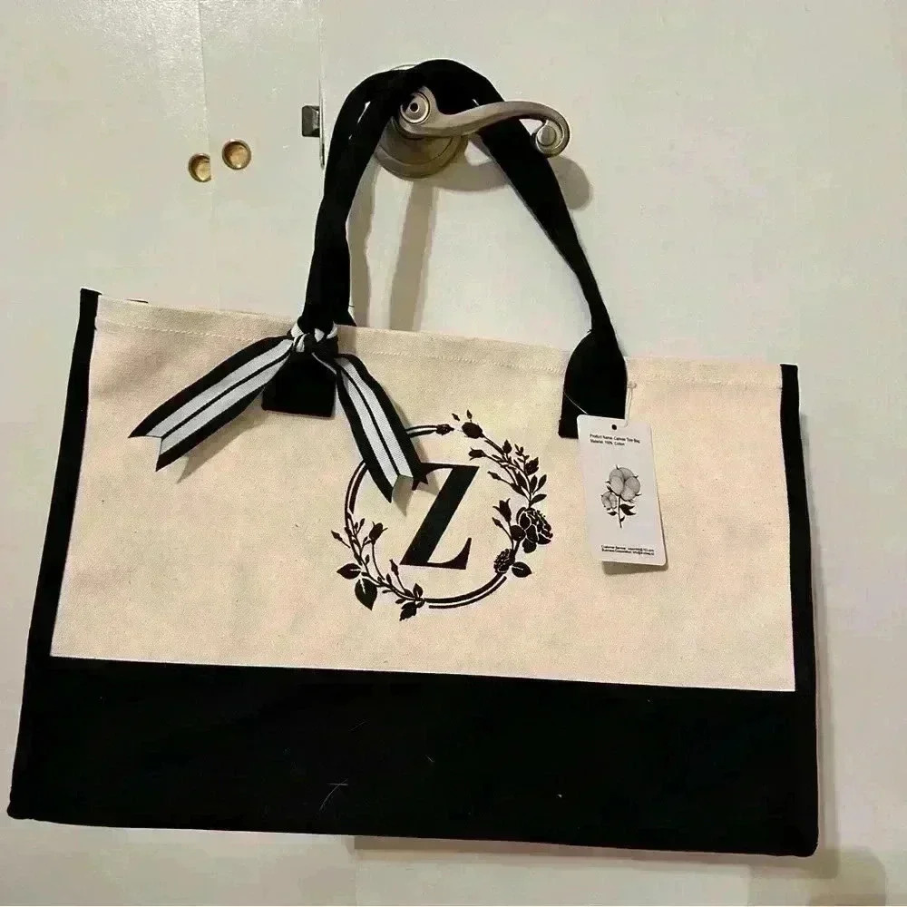 New tote bag with initial Z - Picture 2 of 6